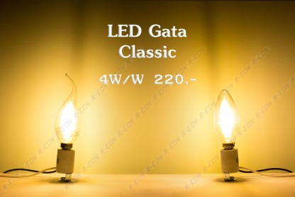 หลอดไฟ LED Gata Classic - ตัวแทนจำหน่ายอุปกรณ์ไฟฟ้า ราคาโรงงาน